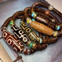 Tibetisches Neun-Augen Dzi-Armband Auralis