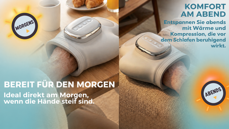 AURALIS Handmassage-Handschuh mit Wärme