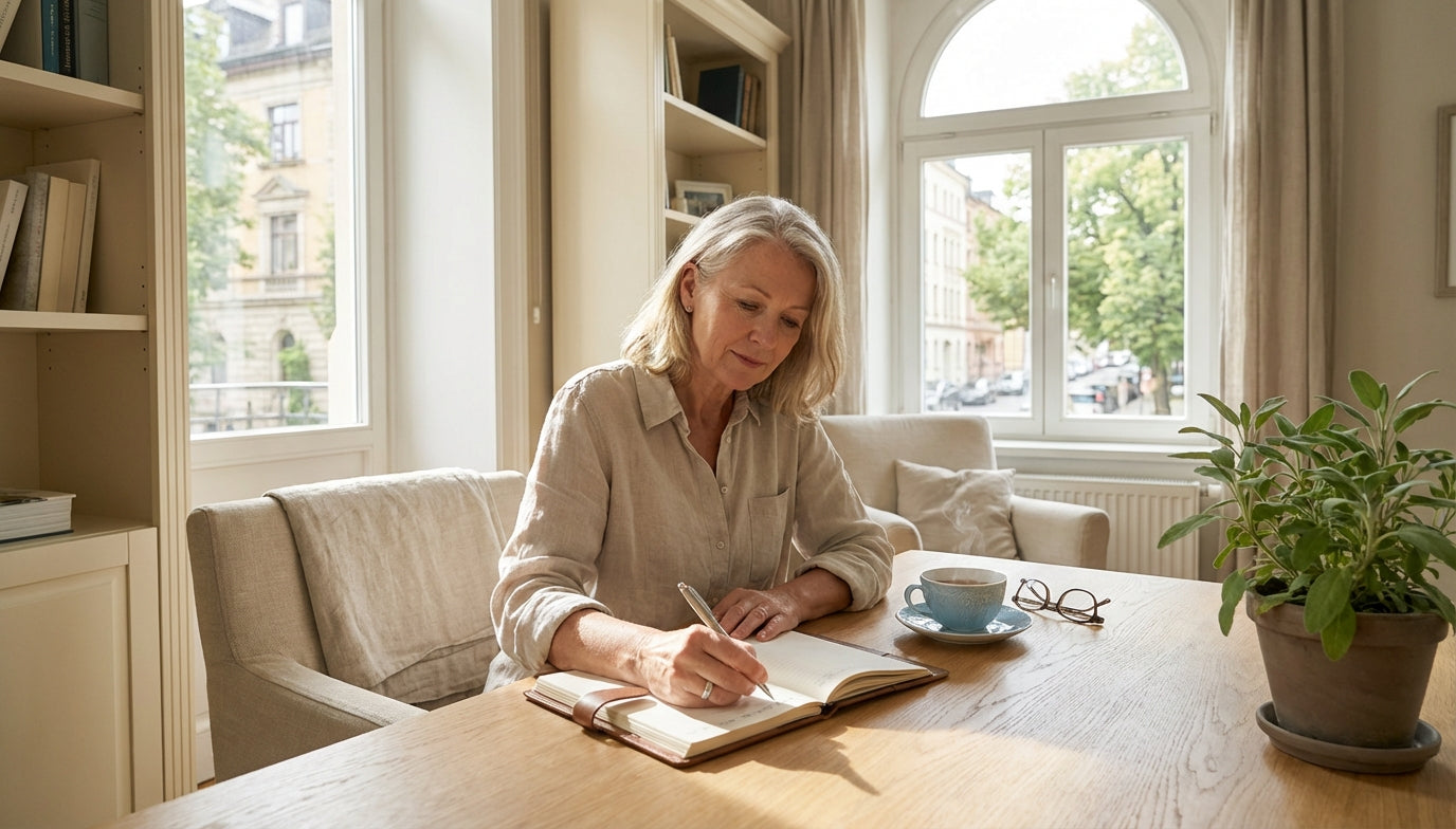 Gedankenkarussell stoppen: Ruhig und zentriert leben.