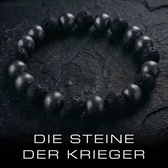 Hematite & Lava Stone