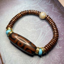 Tibetisches Neun-Augen Dzi-Armband Auralis