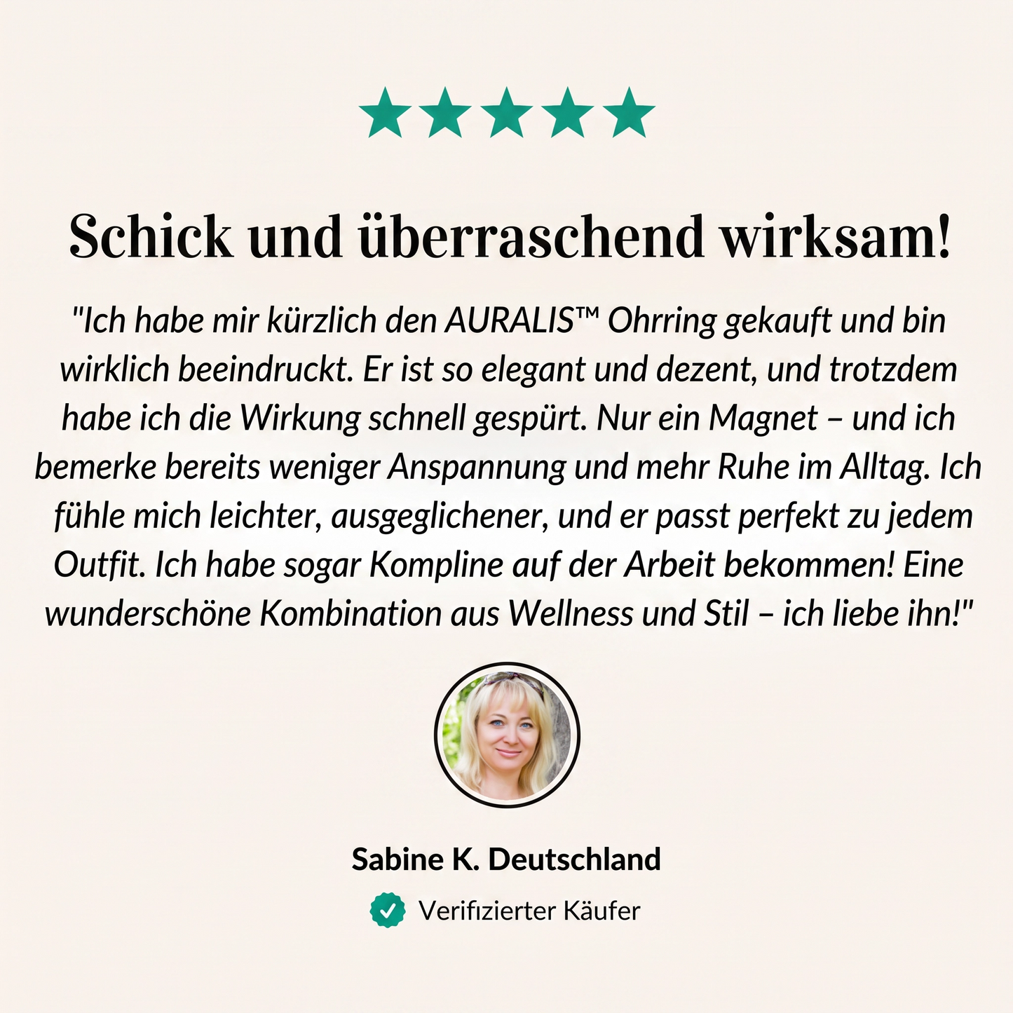 Auralis™ Kortisol-Harmonie Ohrringe