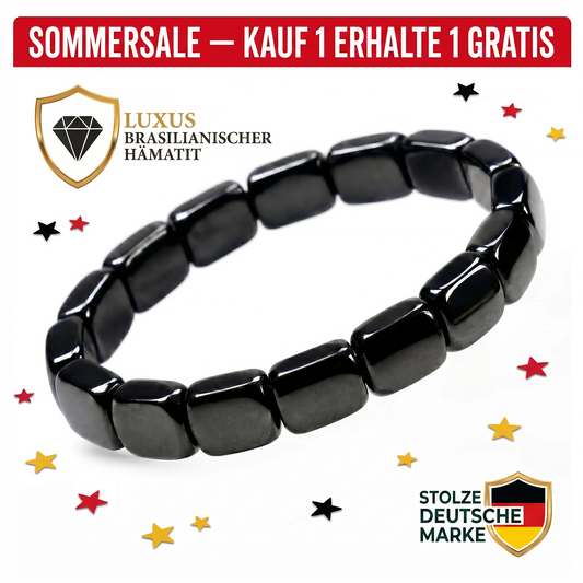 Auralis™ Hämatit Armband