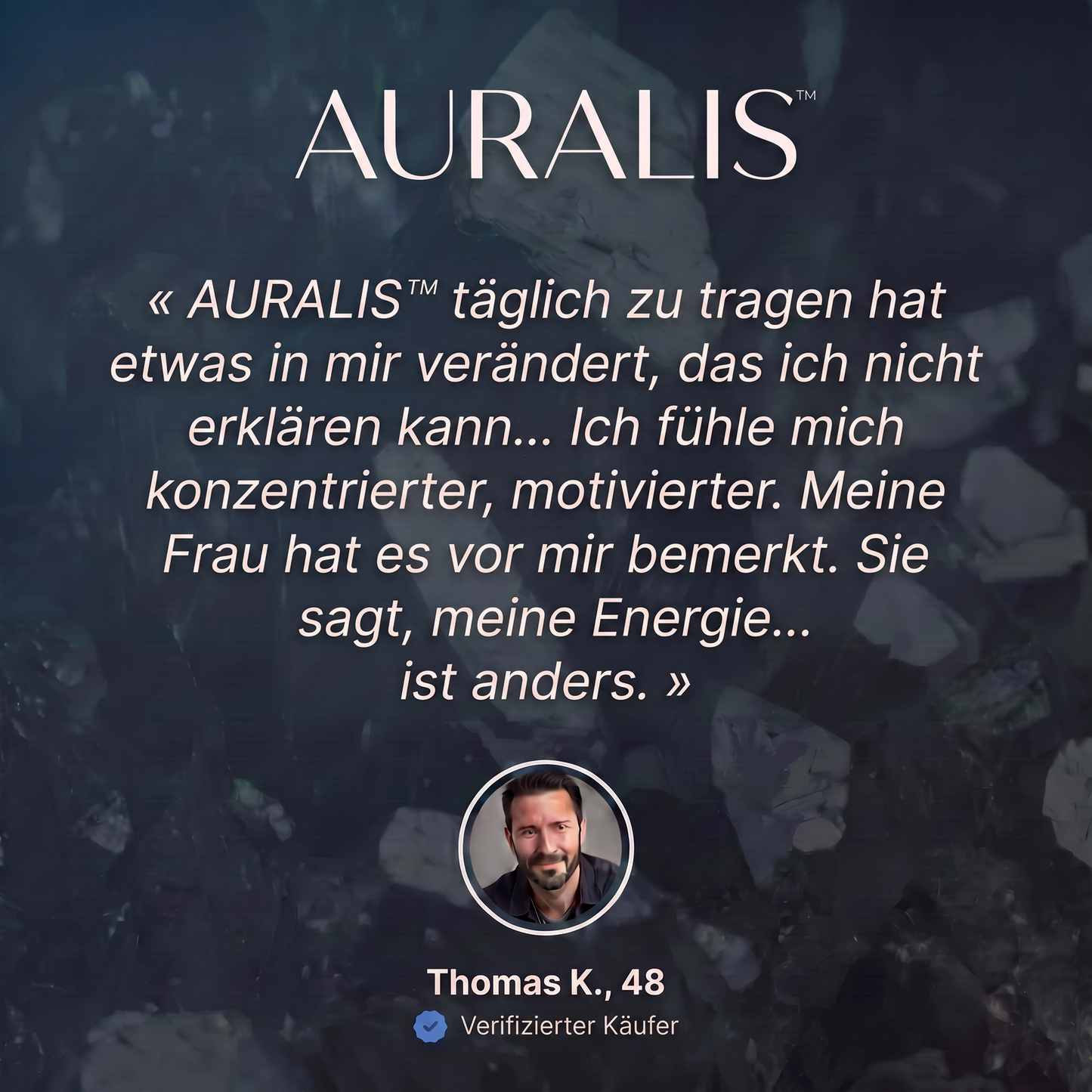 Auralis™ Hämatit Armband