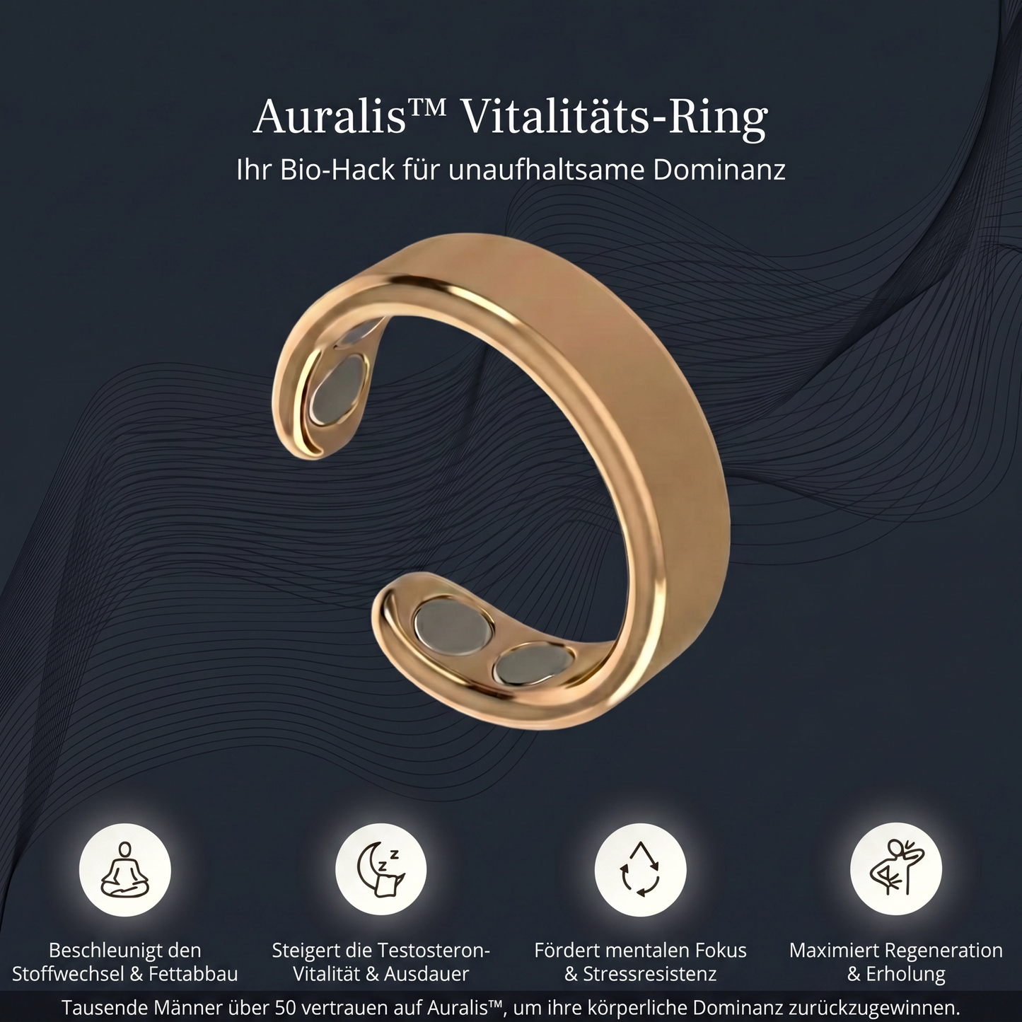 Auralis™ Ring der männlichen Vitalität