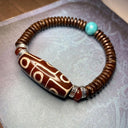 Tibetisches Neun-Augen Dzi-Armband Auralis