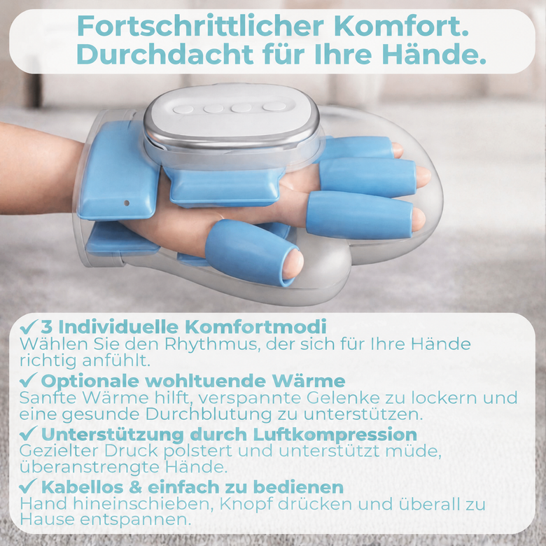 AURALIS Handmassage-Handschuh mit Wärme