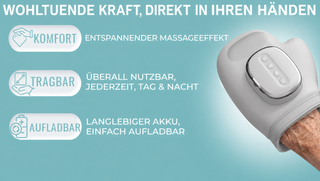 AURALIS Handmassage-Handschuh mit Wärme